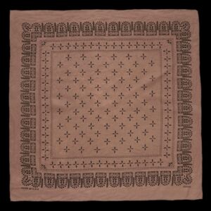 OZMA 1930'S BANDANA (Regen Silk) Rosehip